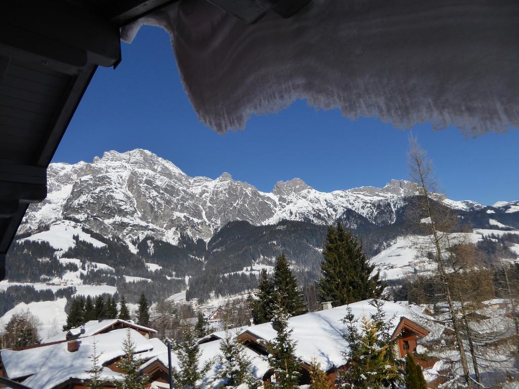 Ferienwohnung Birnhornblick Leogang Exterior foto