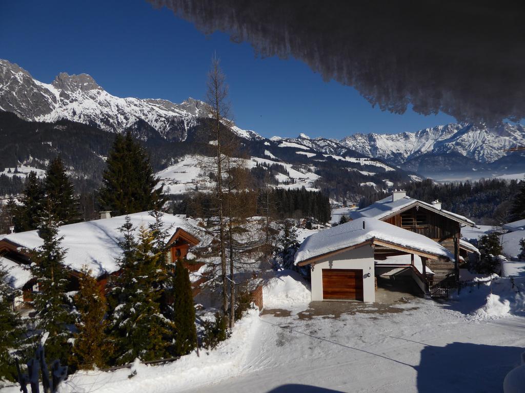 Ferienwohnung Birnhornblick Leogang Exterior foto